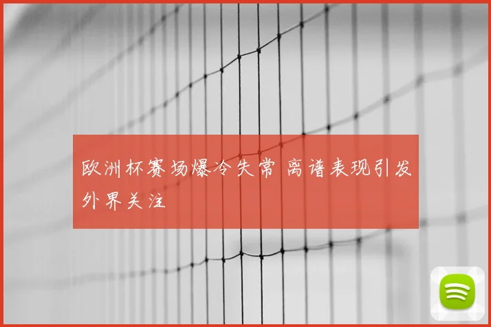 欧洲杯赛场爆冷失常 离谱表现引发外界关注